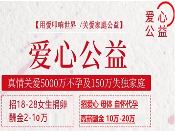 砀山捐卵助孕生子 爱心志愿者招募